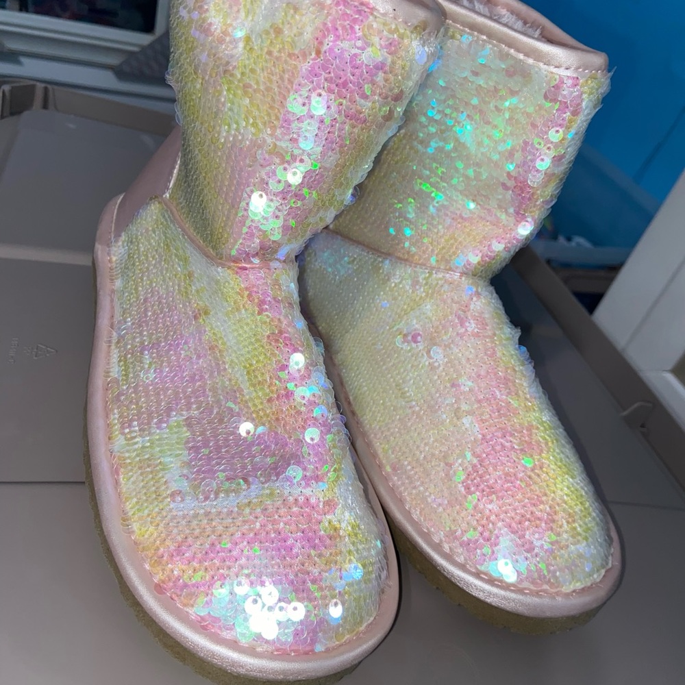 Brand New Sequin Boots
